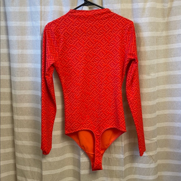 Fendi x Skims “Georgia” long sleeve bodysuit Size L - Picture 3 of 5